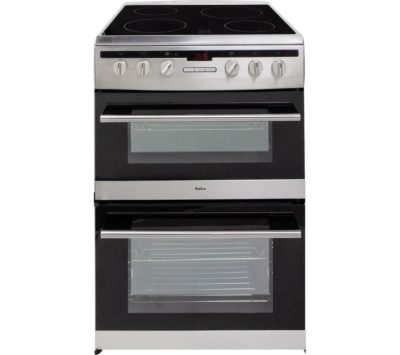 AMICA 608DCE2Ta(Xx) Electric Ceramic Cooker - Stainless Steel AMICA 608DCE2Ta(Xx) Electric Ceramic Cooker - Stainless Steel